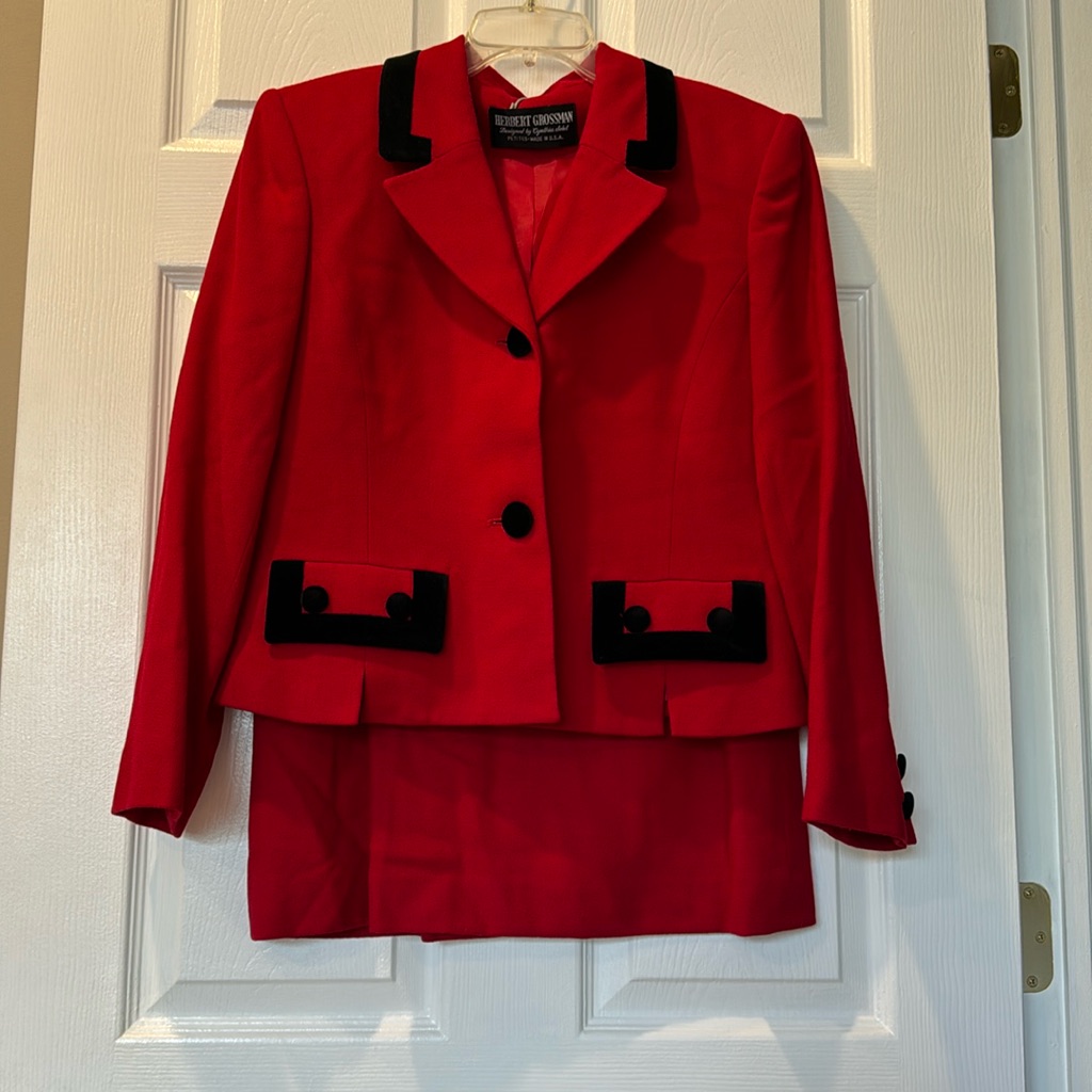 Herbert Grossman Petites Skirt & Jacket